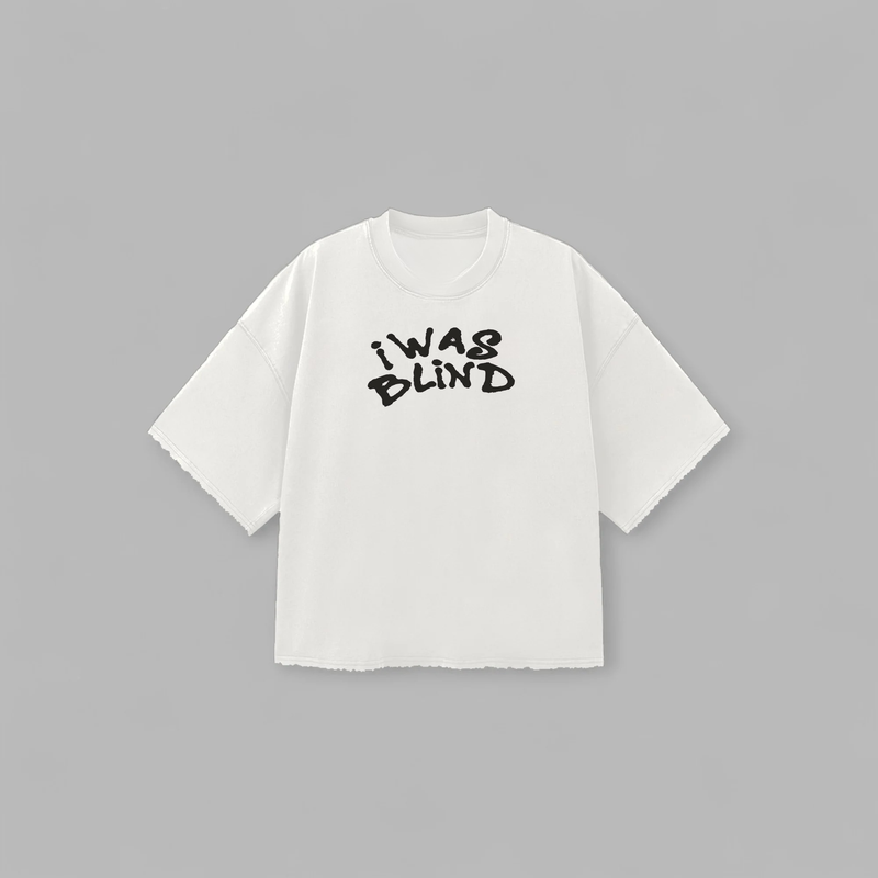 I Was Blind Back Print Tee