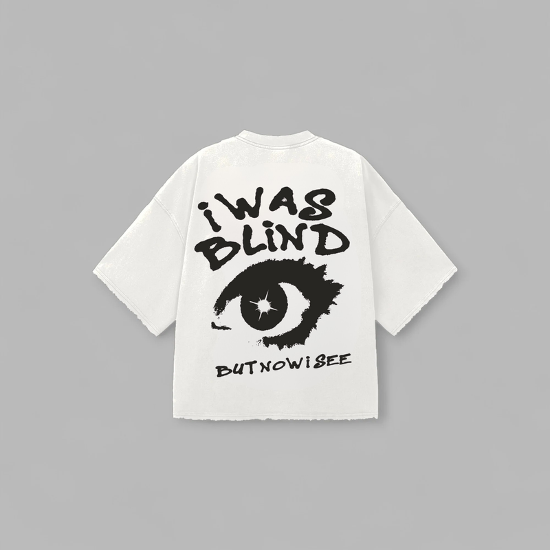 I Was Blind Back Print Tee