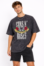 Guns & Roses V2 Washed Tee