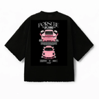 Porsche 911 GT3 Pink Edition Oversized Graphic Tee