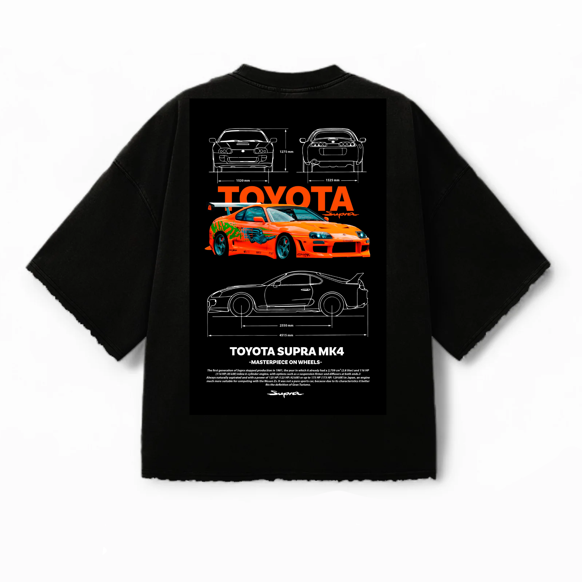 Supra MK4 Edition Oversized Graphic Tee