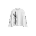 Sacred Blade' Distressed Y2k Tee
